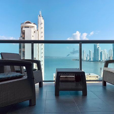 شقة Oceanview Escape Pool, Jacuzzi & Gym In Bocagrande Cartagena المظهر الخارجي الصورة